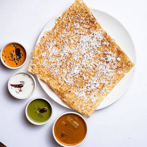 Rava Coconut Dosa