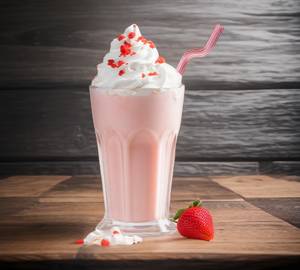 Strawberry milkshake