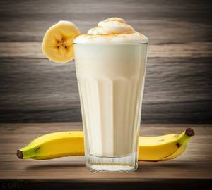 Banana milkshake