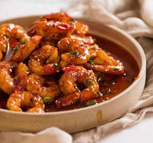 Prawn Chilly (Gravy Big Fat Juicy!!)