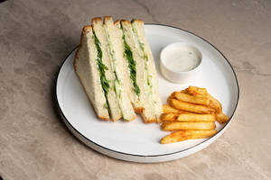 Cucumber & Cream Cheese Sandwich