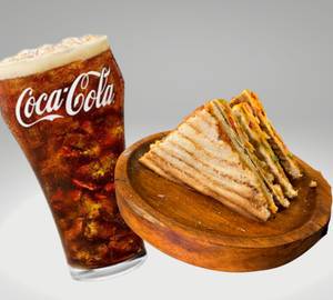 Veg Sandwich Jumbo With Coke Combo
