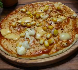Golden corn pizza - 8 inches