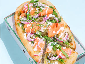 Smoked Salmon Pinsa - Pizza