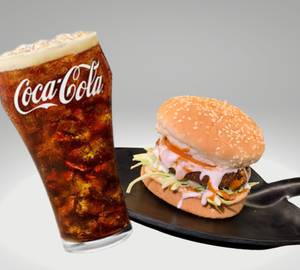 Aloo Tikki Burger With Coke Combo