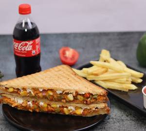 Makhani Corn Sandwich Meal