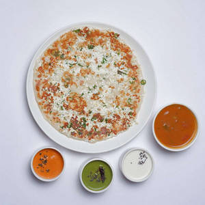 Spicy Paneer Uttapam