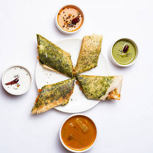Spinach Spring Dosa