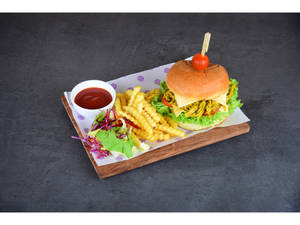 Curry Chicken Burger