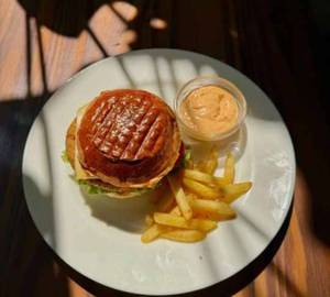 Avocado & Edamame Burger