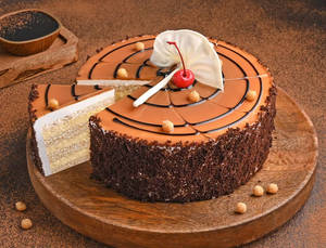 Eggless Premium Butterscotch Cake