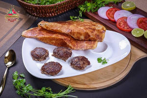 Mutton Galawati Kabab Paratha Combo(2 Paratha,4 Pc Kabab)