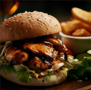 Barbeque Chicken Burger