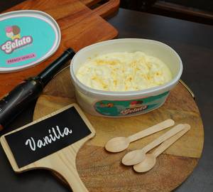 Vanilla Gelato Medium Fat Ice Cream  [700 Gm]