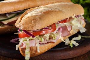 Mix Veg Submarine Sandwich