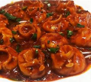 Veg Manchurian Momos   