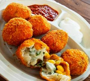 Cheese Corn Kurkure Momos