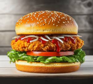 Fiery Chicken Burger