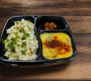 Kadhi Pakodi and Rice Combo