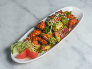 Chilli Chicken Dry (6 Pcs)