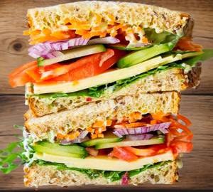 Egg And Pepper Sandwich