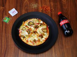 22 cheese brust pizza