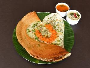 Cheese plain dosa