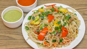 Hot garlic noodles 