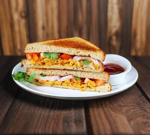 Paneer Bhurjl Sandwich