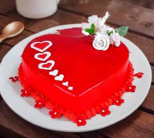 Heart shape cake