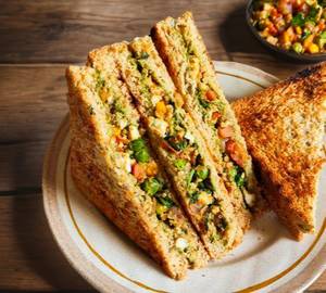 Barbeque Paneer Sandwich