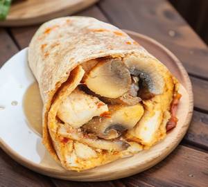 Crispy Mushroom Whole Wheat Wrap