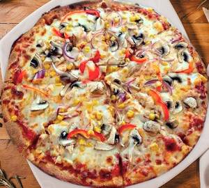 8" Cheese Corn Pizza