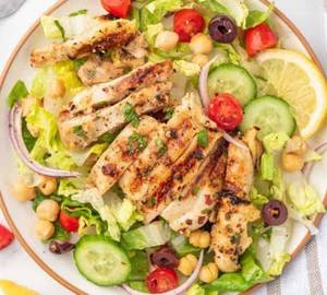 Lemon Herb Mediterranean Chicken Salad