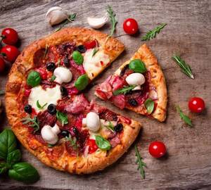 Garden Fresh Ragi Pizza [9 Inches]