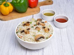 Mushroom fried rice