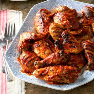 Grilled Chicken In Barbeque Sauce