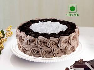 Triple Chocolate Terrain Cake