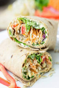 Vegetable Steak Wrap