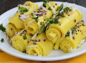 Khandvi Dhokla 