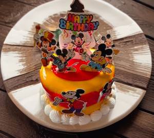 Mickey moose cake