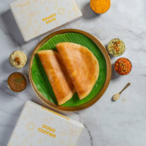 Raw Mango Ghee Roast Dosa
