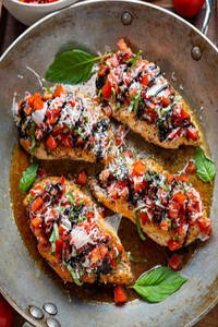 Classic Chicken Bruschetta