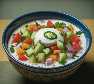 Mixed raita