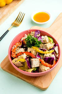 Grilled Tofu Salad