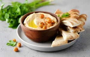 Hummus Pita Bowl