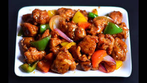 Chicken Chilli (dry)