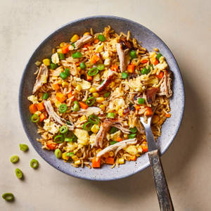 Chicken Fried Rice With Chicken 65