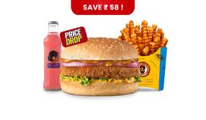 Chicken Snacker Burger Value Combo