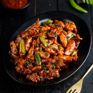 Chilly Chicken Dry